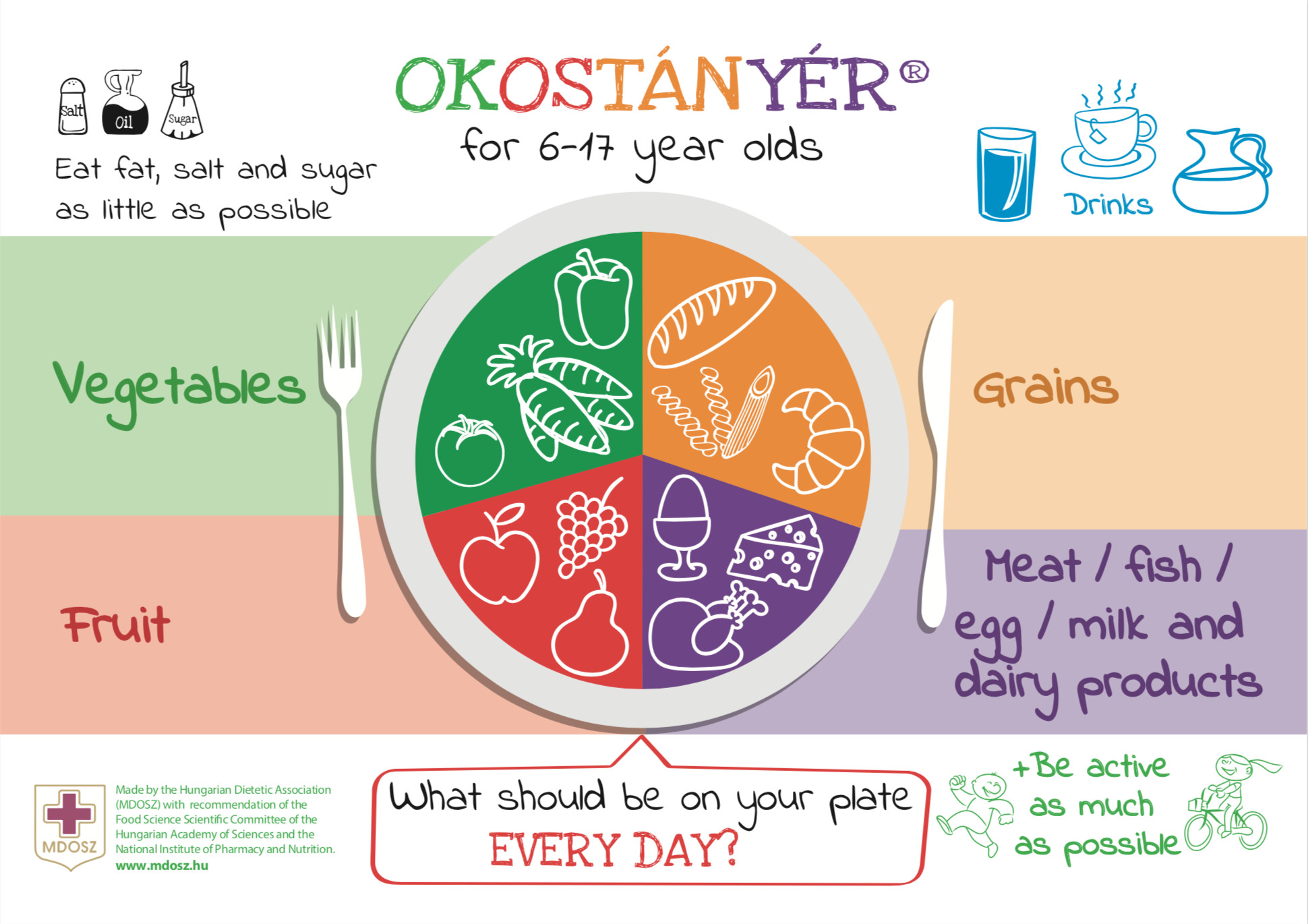 OKOSTÁNYÉR ® for 6-17 year olds (in English)