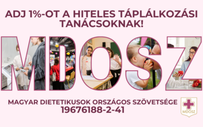 Adjon 1%-ot a hiteles táplálkozási tanácsoknak!